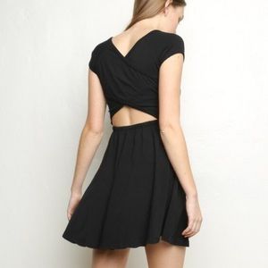 Brandy Melville Black Aline Dress 
